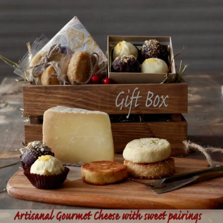 Artisanal Cheese with Sweet Pairings Gift Box