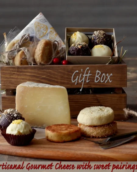 Artisanal Cheese with Sweet Pairings Gift Box