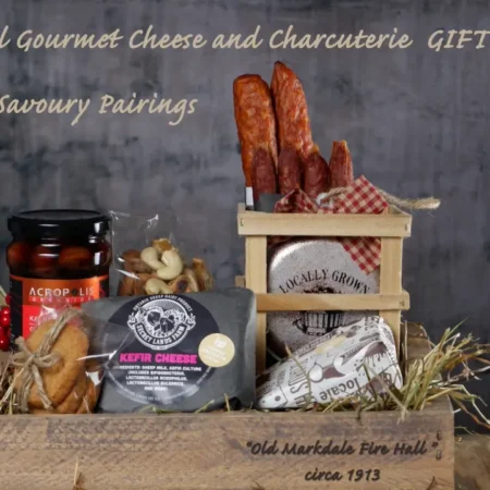 Artisanal Gourmet Cheese and Lamb Charcuterie Assortment Gift Box