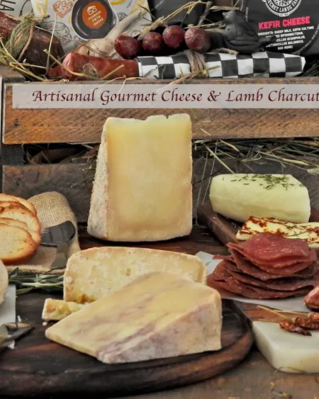 Cheese & charcuterie gift box