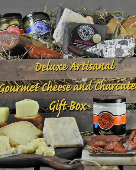 Deluxe Cheese and Meat Charcuterie Gift Box