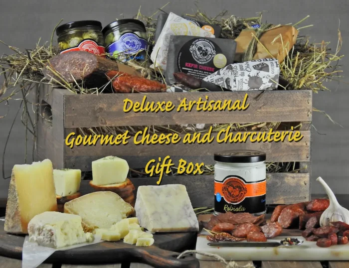 Deluxe Cheese and Meat Charcuterie Gift Box