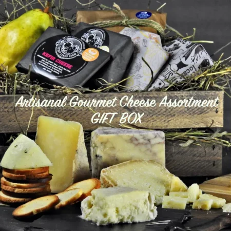 Artisanal Gourmet Cheese Assortment Gift Box