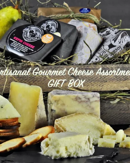 Artisanal Gourmet Cheese Assortment Gift Box