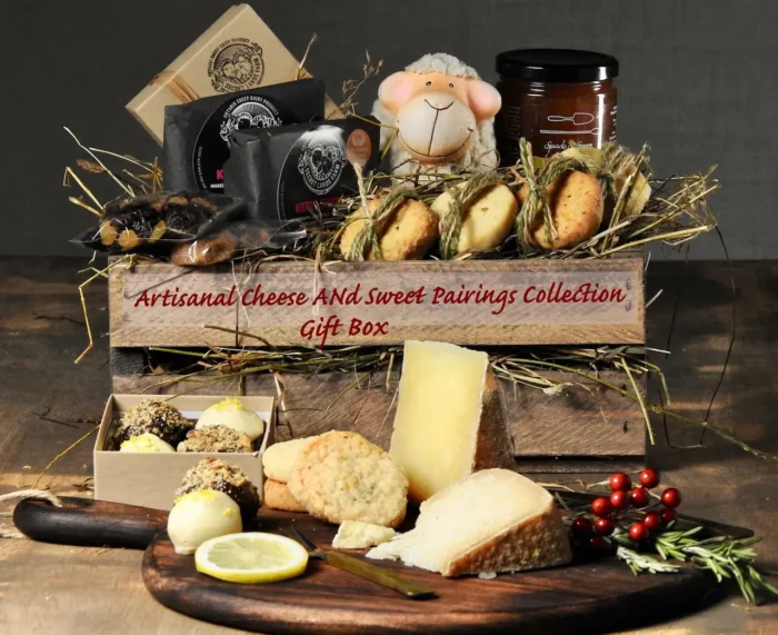 Artisanal Cheese and Sweet Pairings Collection Gift Box