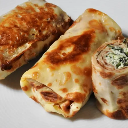 Silky Crepes (Stuffed)