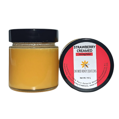 Strawberry Creamed Honey