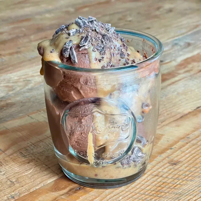 Cottage Cheese Chocolate Gelato