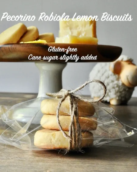 Pecorino Robiola Lemon Biscuits