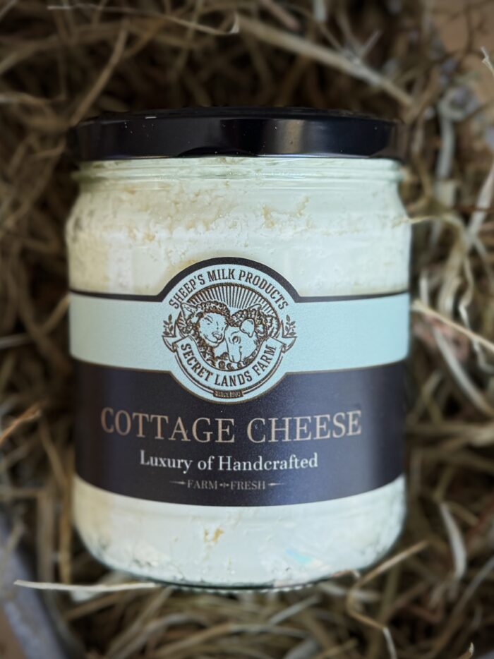 sheep's milk cottage cheese
