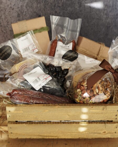 Artisanal Gourmet Cheese and Lamb Charcuterie Assortment with Savory Pairings Gift Box